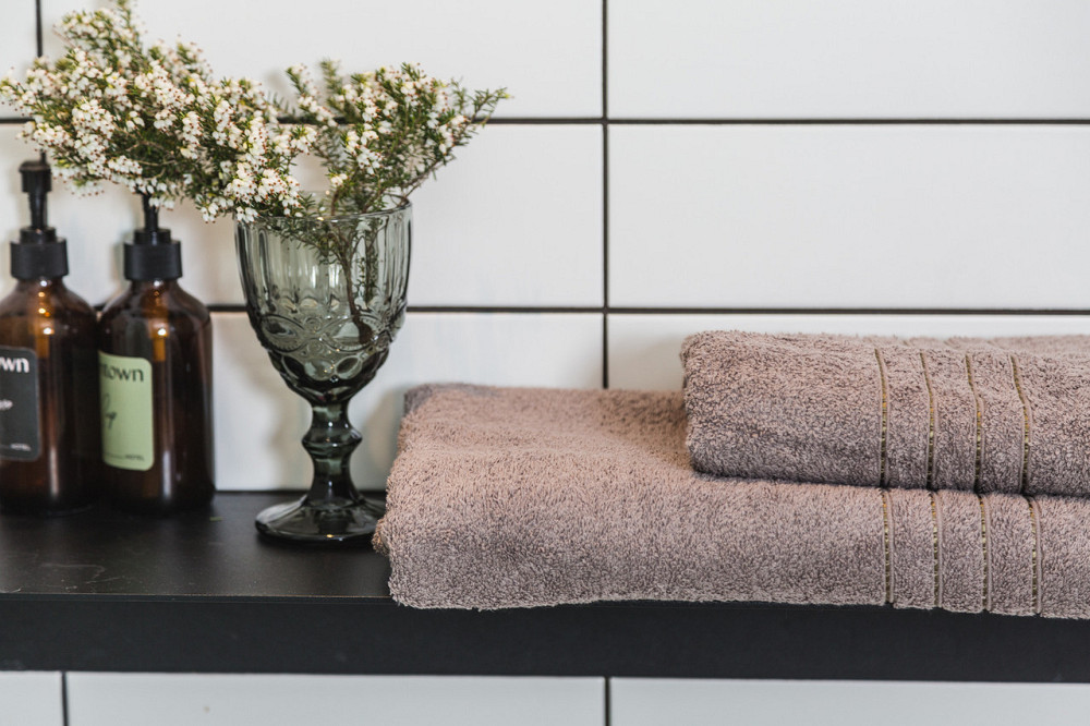 Ecotton Рушник Ecotton 70х140 см махровий банний високої щільності 420 г/м² коричневий Mink Киев - изображение 1