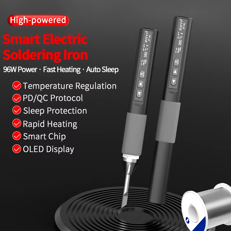 Паяльник Zoyi ZT-N1 USB PD 96W + 1 жало Винница - изображение 3