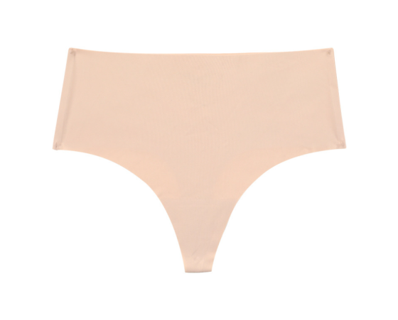 Набір стрінгів безшовних жіночих 2 штуки S 46 бежевий білий Київ