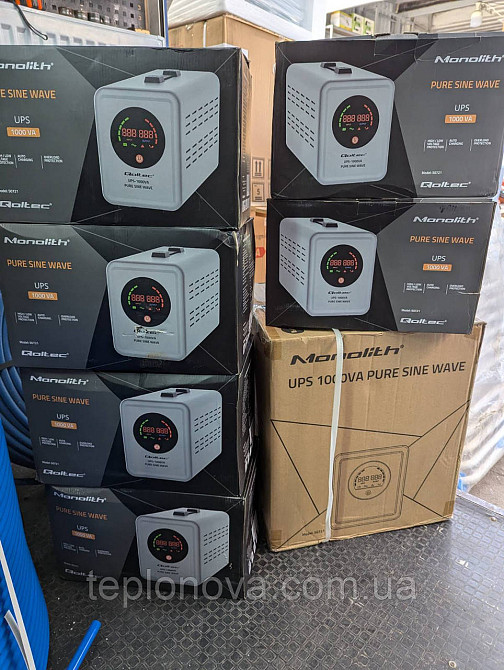 ИБП (UPS) Qoltec UPS 1000VA Источник бесперебойного питания УПС Черновцы - изображение 7