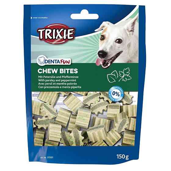 Trixie (TX-31501) Denta Fun Chew Bites ласощі для собак з петрушкою та м'ятою 150 г Вінниця