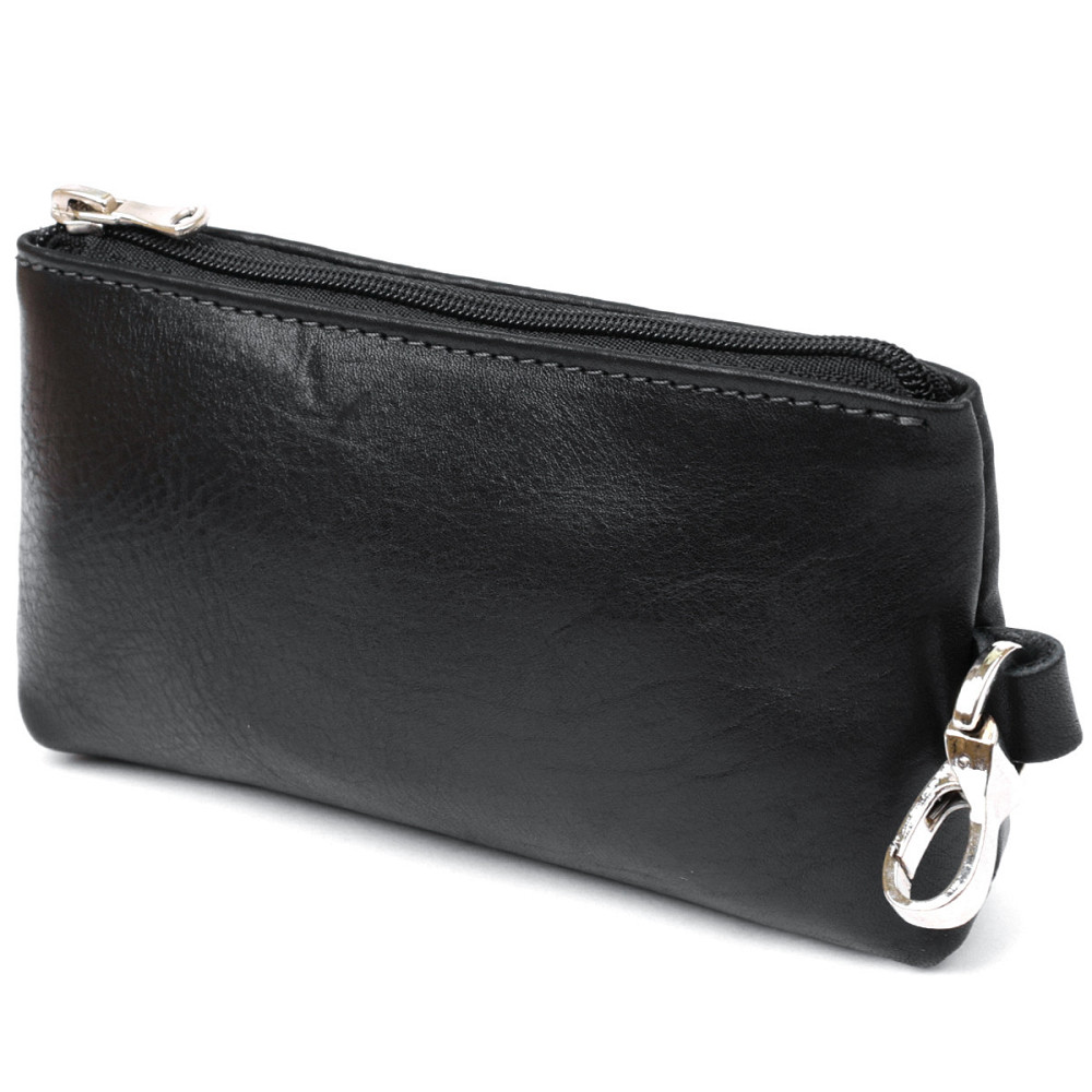 Ключница с монетницей GRANDE PELLE 11371 Черный Киев - изображение 2