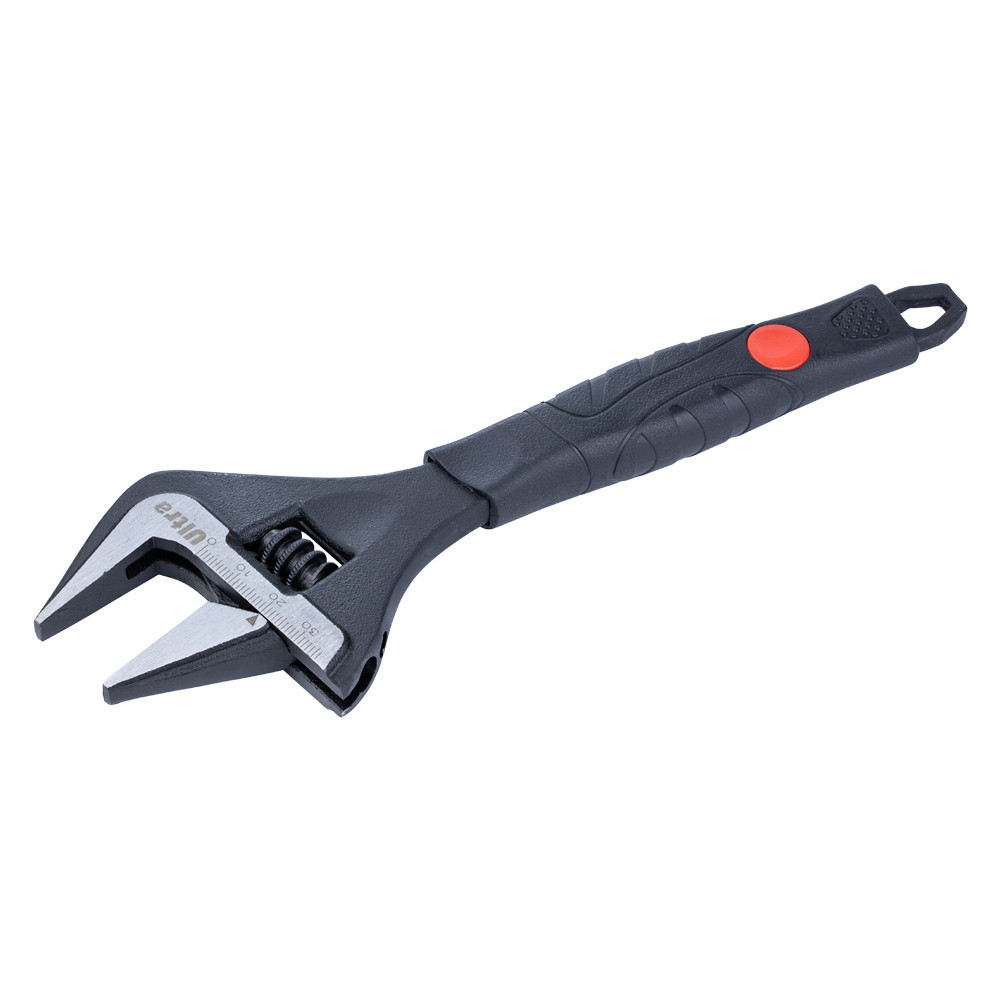 Ключ разводной с тонкими губами 215мм, 0-39мм CrV ULTRA (4100122) Ровно - изображение 2