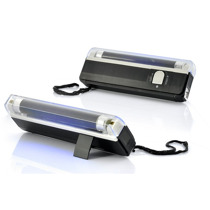 Портативный ультрафиолетовый детектор валют 01DL на батарейках для проверки купюр и документов 2289 Одесса - изображение 2