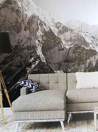 Шпалери вінілові на флізелін чорно білі Київ