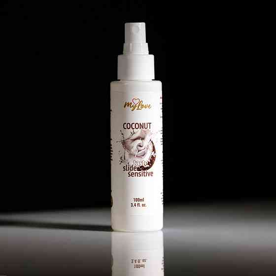 Інтимний гель-лубрикант - MyLove Taste Slide Sensitive Coconut, 100 мл Sex Aura Київ