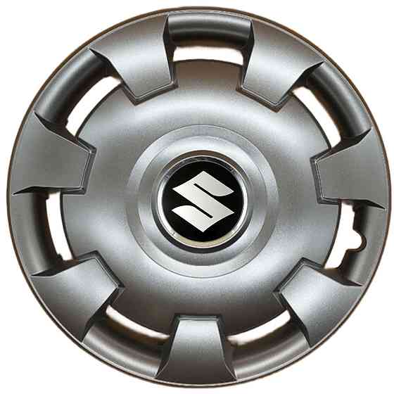 Автомобільні модельні ковпаки R13 Suzuki 111 4шт, SJS, сріблясті Київ