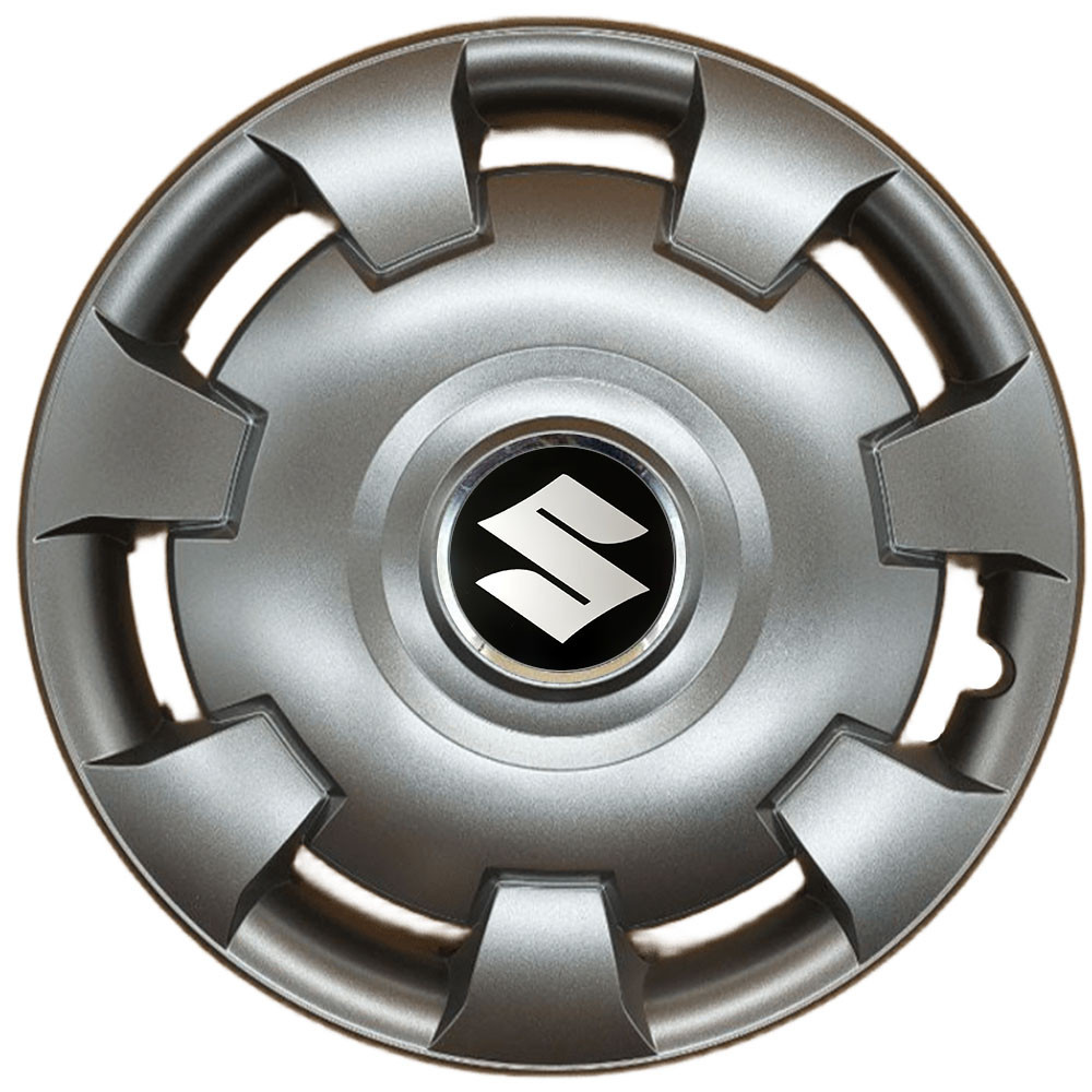 Автомобільні модельні ковпаки R13 Suzuki 111 4шт, SJS, сріблясті Київ - фото 1