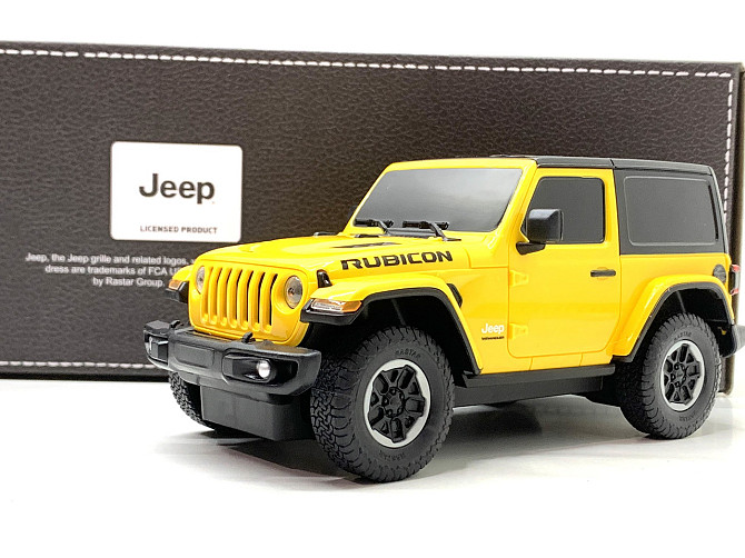 Машина Rastar на радіокеруванні Jeep Wrangler Rubicon Жовта (79500) Чернігів - фото 8