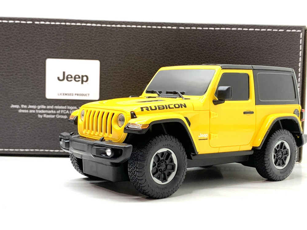 Машина Rastar на радіокеруванні Jeep Wrangler Rubicon Жовта (79500) Чернігів - фото 8