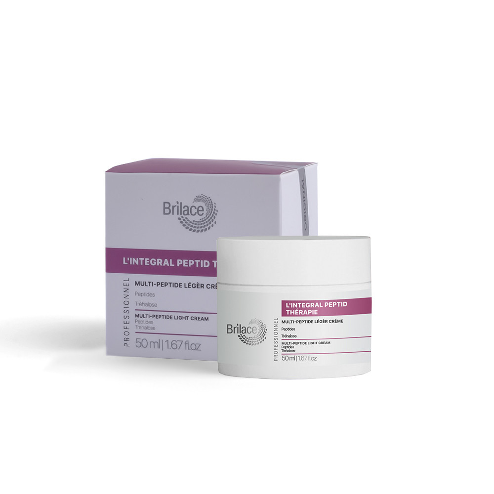 Легкий мульти-пептидний крем Multi peptide light cream Brilace, 50 мл Дніпро - фото 1