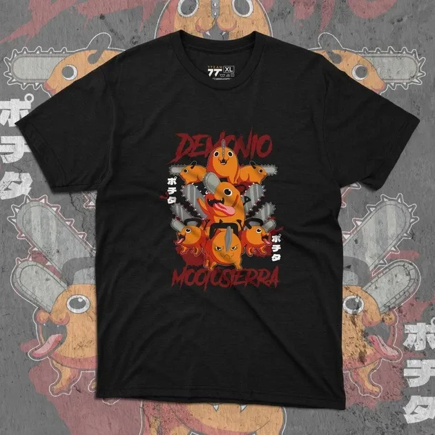 Футболка для подростка мальчика с принтом Человек Бензопила Почіта Размер 160 Anime10498 Днепр - изображение 1