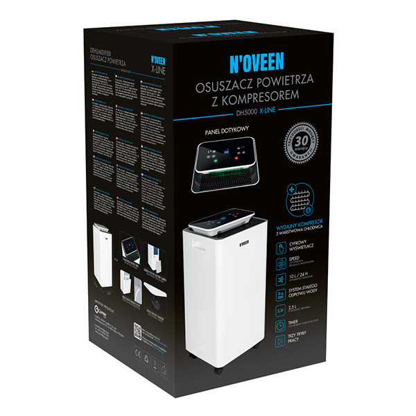 Осушувач повітря професійний Noveen DH5000 X-LINE Дніпро - фото 9