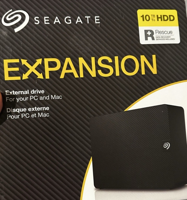Seagate expansion 10 tb жесткий диск внешний. Киев - изображение 3