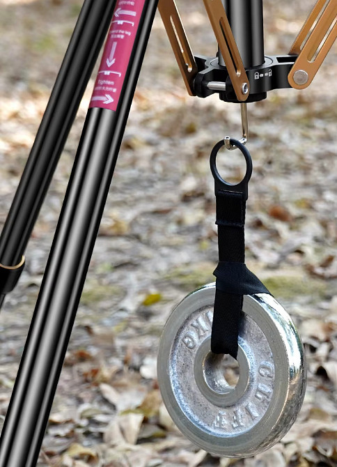 Стойка для освещения профессиональная стойкая к 5кг 86-260см QZSD LS288A Киев - изображение 5