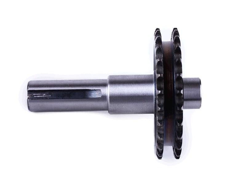 Вал із зіркою понижуючого редуктора мотоблок 168F/170F (6,5/7Hp) (Z-26) Мукачево - фото 1