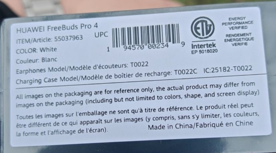 Наушники Huawei freebuds 4 pro Киев - изображение 3