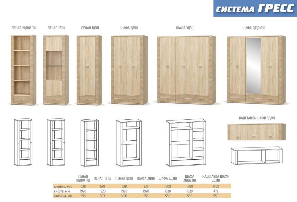 Комод 5Ш Гресс Львов - изображение 7