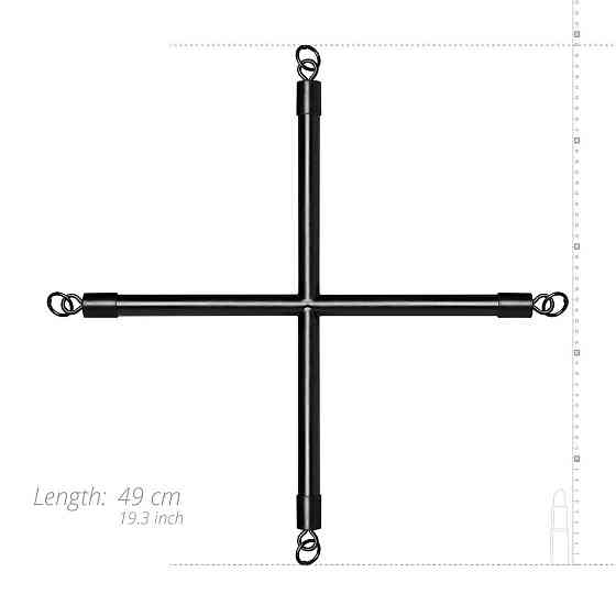 Крестовина Bedroom Fantasies Hog Tie Cross Bar With Cuffs Sex Aura Киев