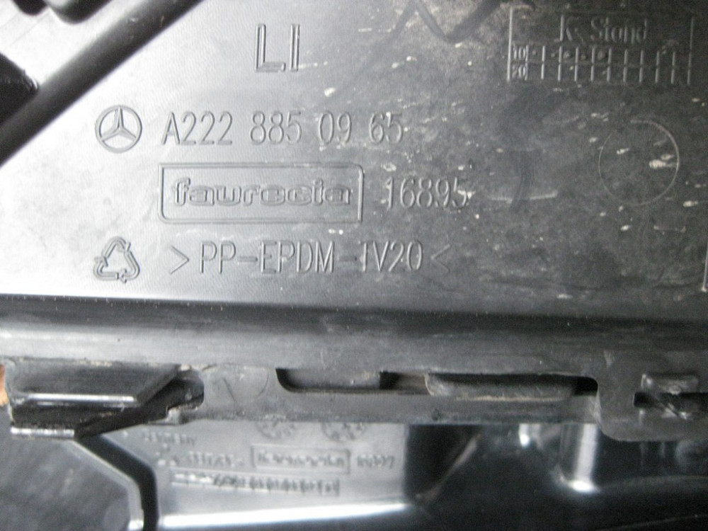 Mercedes-Benz  A2228801847 9197 Бампер передній чорний S-Class W222 AMG пакет Одеса - фото 15