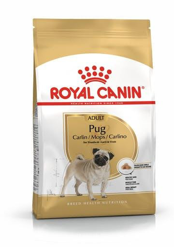 Роуал Canin Pug Adult (Рояв Канін Паг Едалт) сухий корм для дорослих собак породи мопс від 10 місяців 1,5 кілограма. Запоріжжя - фото 1