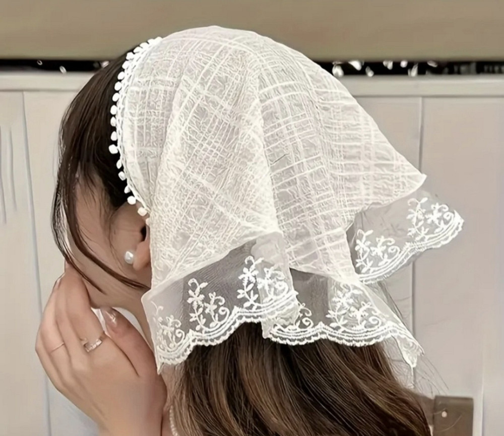 Хустка-обруч для волосся Бежевий Смела - изображение 6