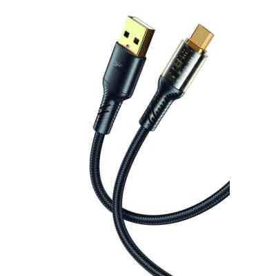Дата кабель USB 2.0 AM to Micro 5P 1.0m 2.4A black XO (NB229-M-1-BK) Вінниця