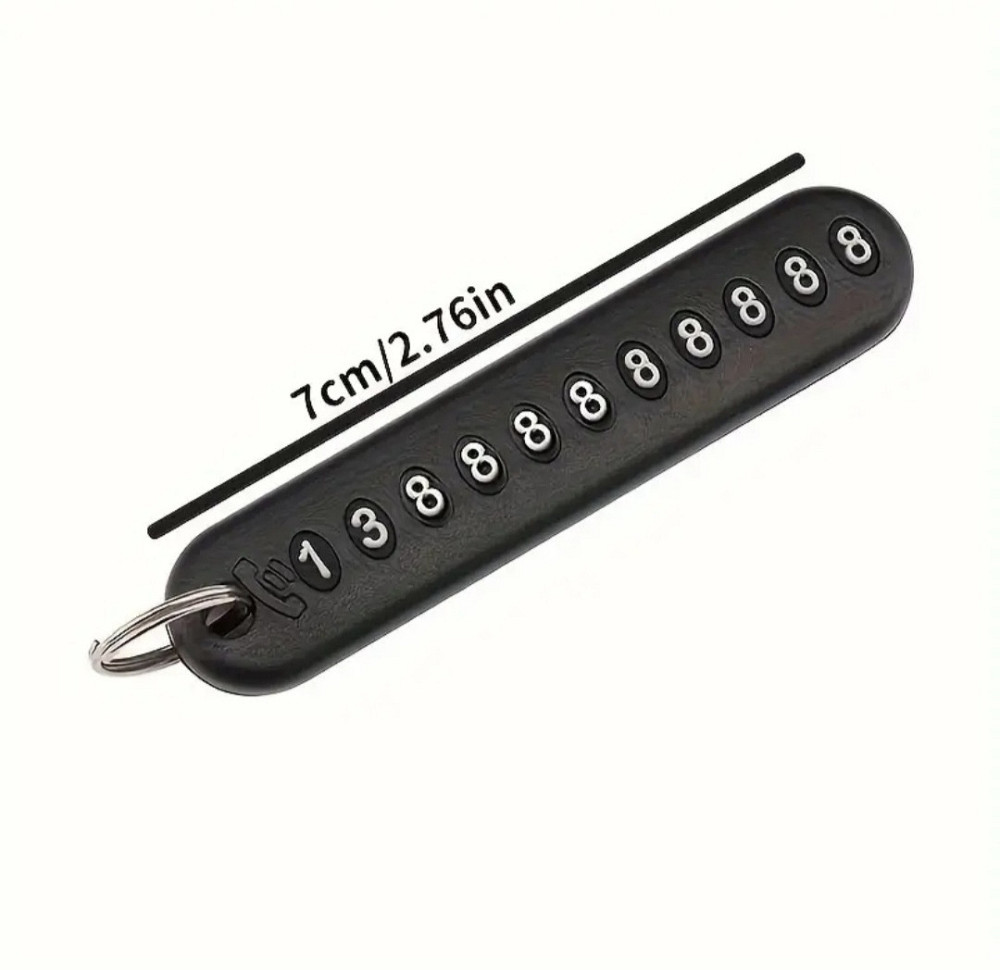 Брелок для ключів з номером телефону Смела - изображение 4