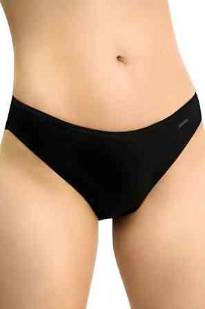 Трусики стрінги чорні з бавовни (2 шт.) Shato BLS 011 XL Київ