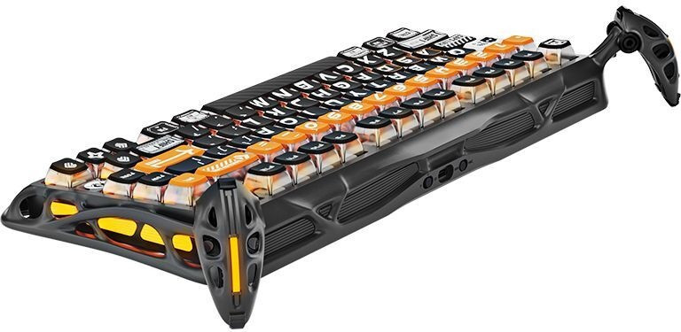 Клавіатура бездротова GravaStar Mercury K1 Pro CyberFlare (GSK1PRO_BO_BLK) ( 16355 ) Харків - фото 10