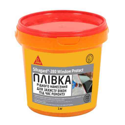 Захисна плівка рідкого нанесення Sikagard -280 Window Protect  1 кг Київ