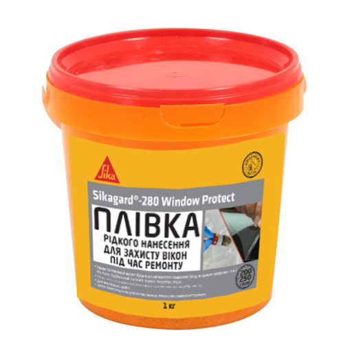 Захисна плівка рідкого нанесення Sikagard -280 Window Protect  1 кг Київ - фото 1