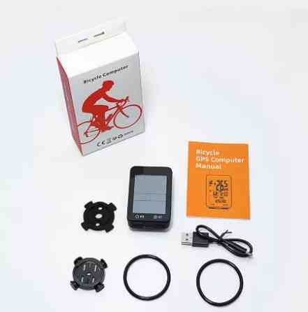 Велокомпьютер GPS BKV-310 IPX7 LCD-2.4