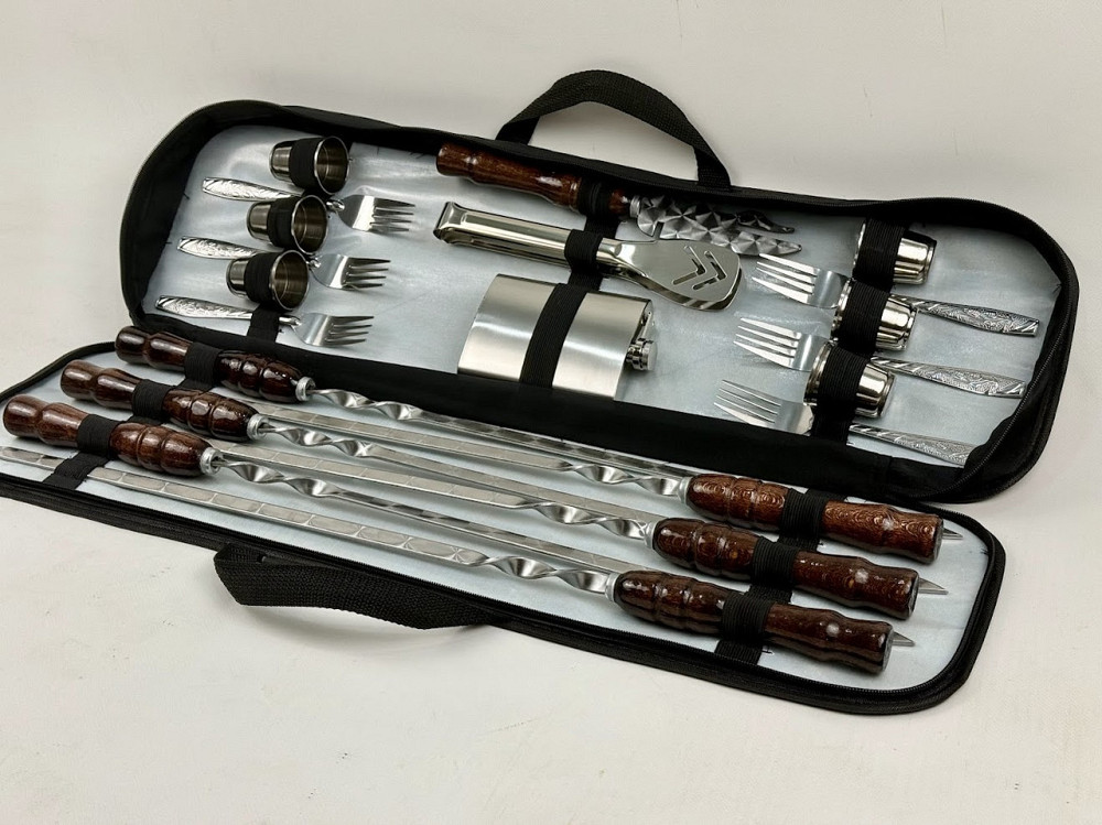 Подарунковий набір шампурів у чохлі Подарунковий набір шампурів ПЛАНШЕТ HAPPY DAYS Тернопіль - фото 7