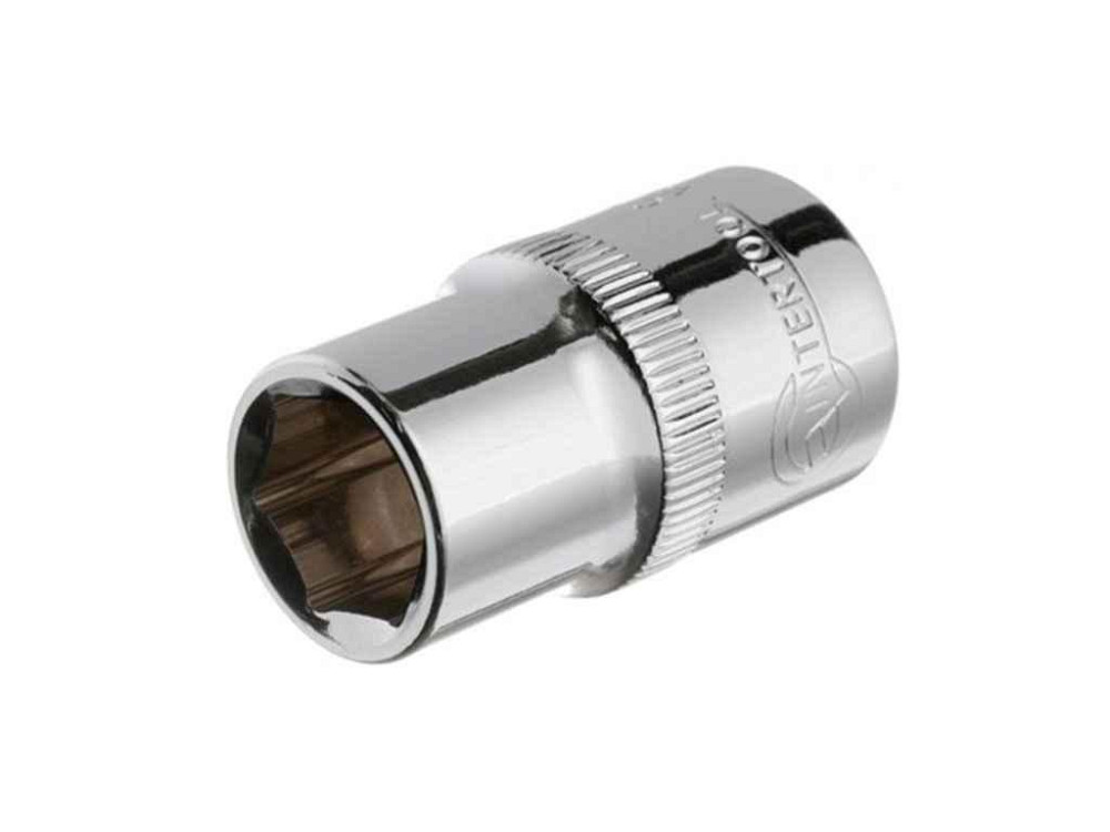 Головка шестигренна 1/2 13 мм * 38 мм CrV ET-0013 ТМ INTERTOOL Solmir Київ - фото 1