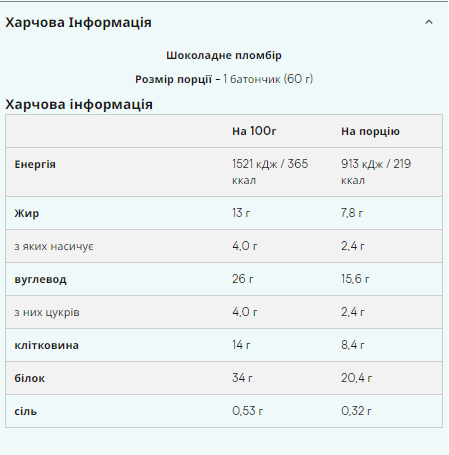 Протеїнові батончики Myprotein Layered 12x60g шоколад Київ - фото 4