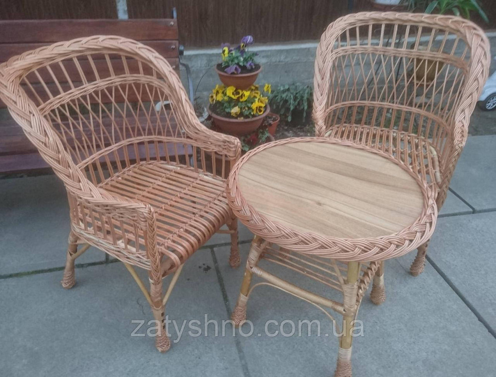 Мебель балконная плетеная из лозы Киев - изображение 3