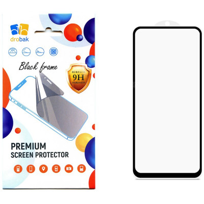 Стекло защитное Drobak Poco F4 (Black) (717155) Винница - изображение 1