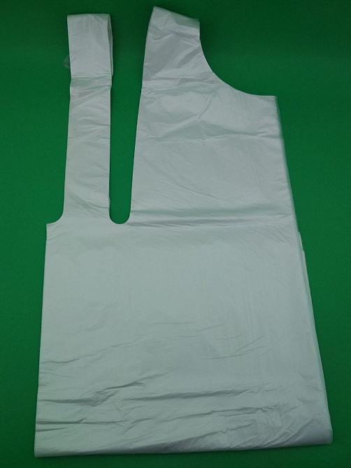 Одноразовий фартух поліетиленовий 75/120/ а100 (1 пач.) Харків - фото 1