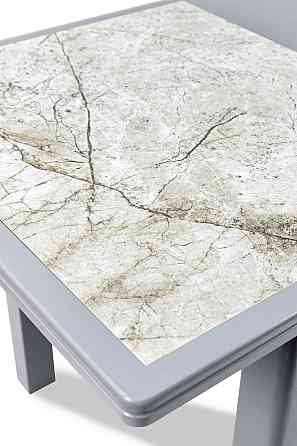 Стіл обідній Керамік (1220+380)*740, сірий Київ