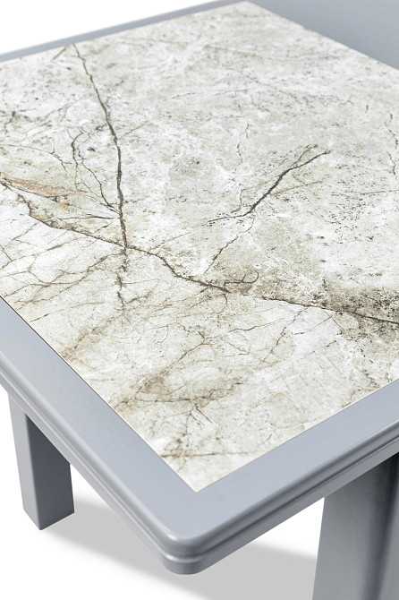 Стіл обідній Керамік (1220+380)*740, сірий Київ - фото 2