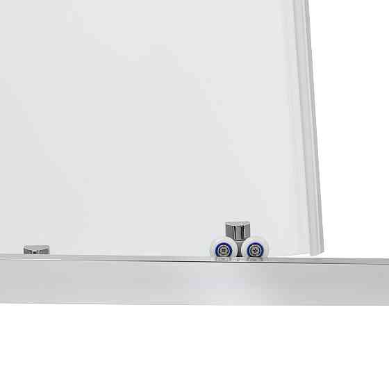 Душевая кабина Qtap Taurus CRM1011SC6 100x100 см, стекло Clear 6 мм, покрытие CalcLess без поддона Киев