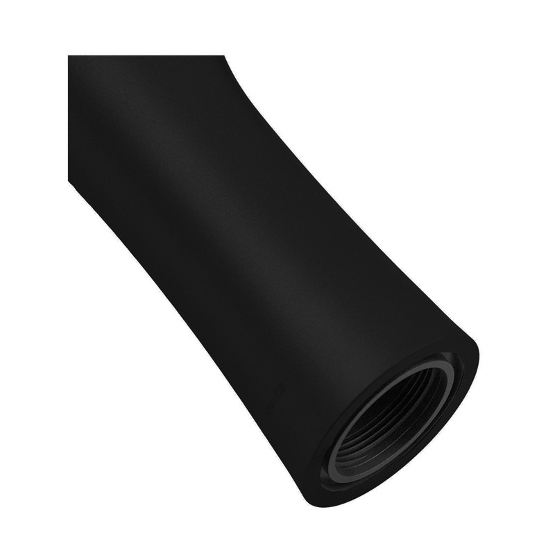 Смеситель для умывальника Plamix Cezar-001 SET матовый черный с подводкой Харьков - изображение 6