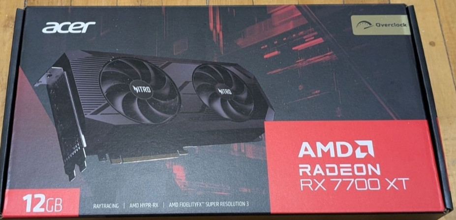 Відеокарта ACER Radeon RX 7700 XT Nitro OC Київ - фото 2