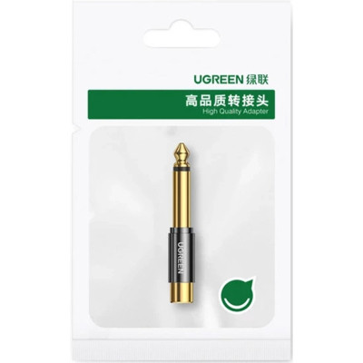 Переходник 6.35mm M to RCA F AV169 black Ugreen (80731) Винница - изображение 3