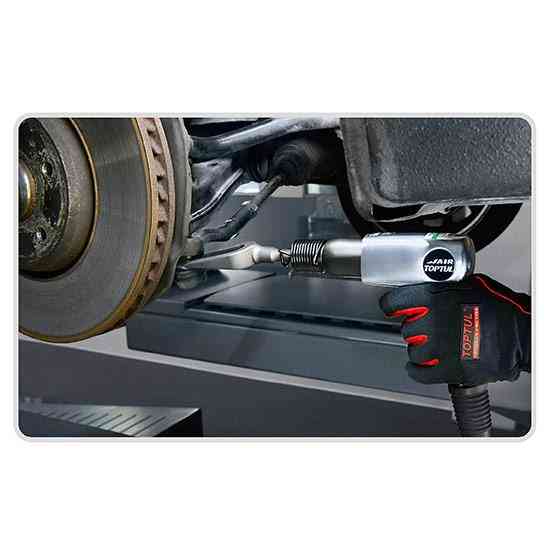 Знімач кульових опор та рульових тяг "вилка" 24мм під пневмомолоток KAJA18H2 TOPTUL Одеса