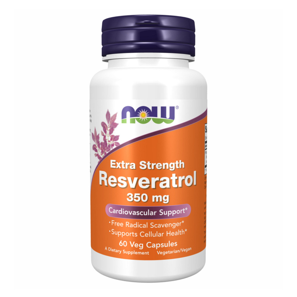 Ресвератрол Now Foods Resveratrol 350 mg 60 vcaps Київ - фото 1