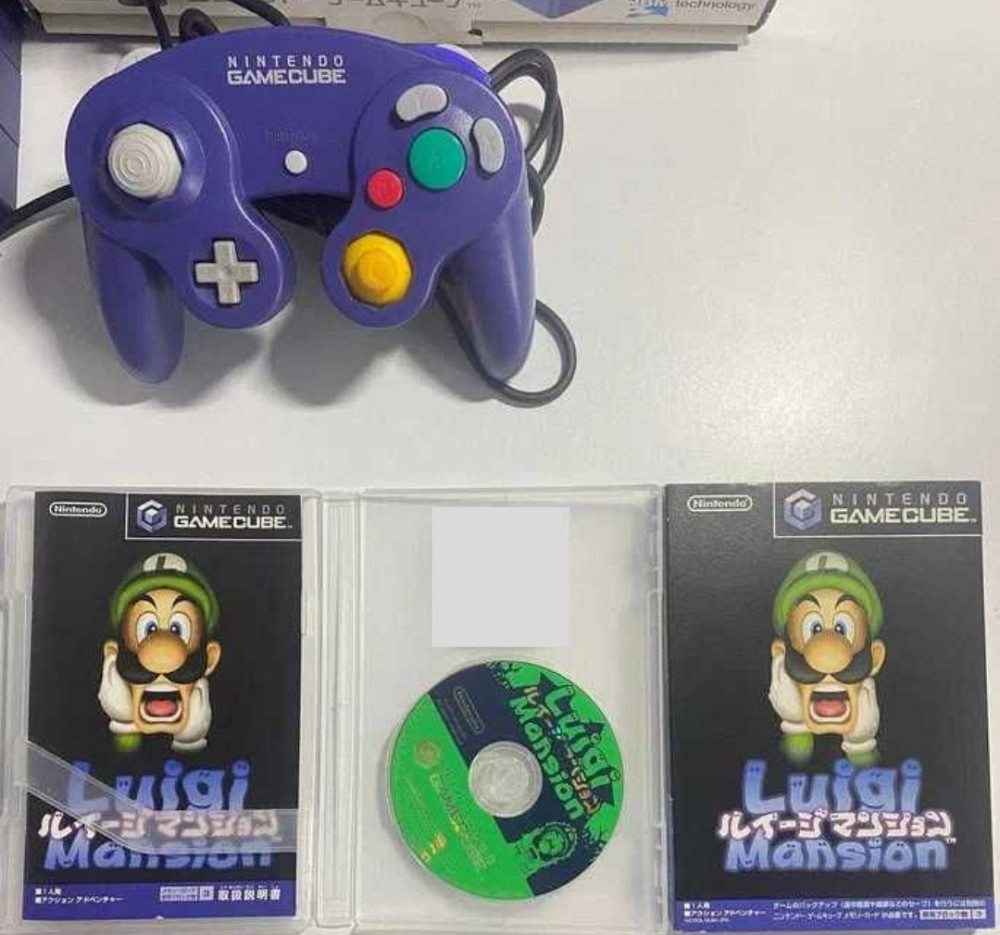 Приставка: Nintendo Game Cube ( NTSC) J + Luigis Mansion. Харків - фото 3