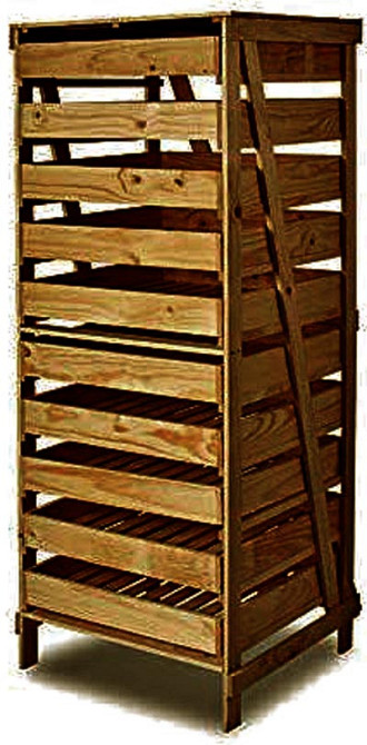 Стелаж для овочів і фруктів "Чокбері" сієна Миколаїв - фото 1