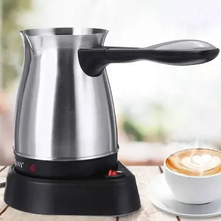 Кофеварка-турка Sokany SK-214 600 Вт, 500 мл, до 5 чашек, быстрая, с системой безопасности и удобной очисткой Одесса